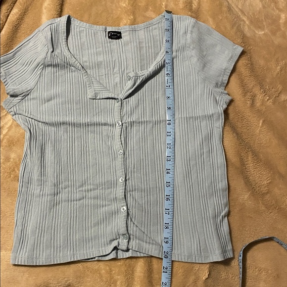 Art Class Ribbed Top Sz S - Picture 3 of 5